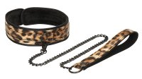 Vista previa: Leopard Wild Passion - Set de bondage con estampado de leopardo y flogger