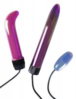 Vista previa: Máquina sexual de alto rendimiento con elementos vibratorios y tres accesorios