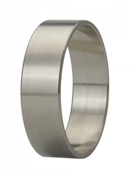 Cockring Edelstahl 15 mm breit blank