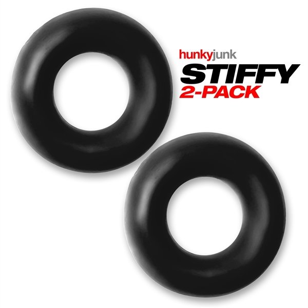 STIFFY 2-Pack Bull Cock RingsTar Ice