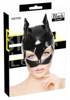 Vista previa: Kopfmaske aus Lack Cat-Look