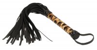 Vista previa: Leopard Wild Passion - Set de bondage con estampado de leopardo y flogger